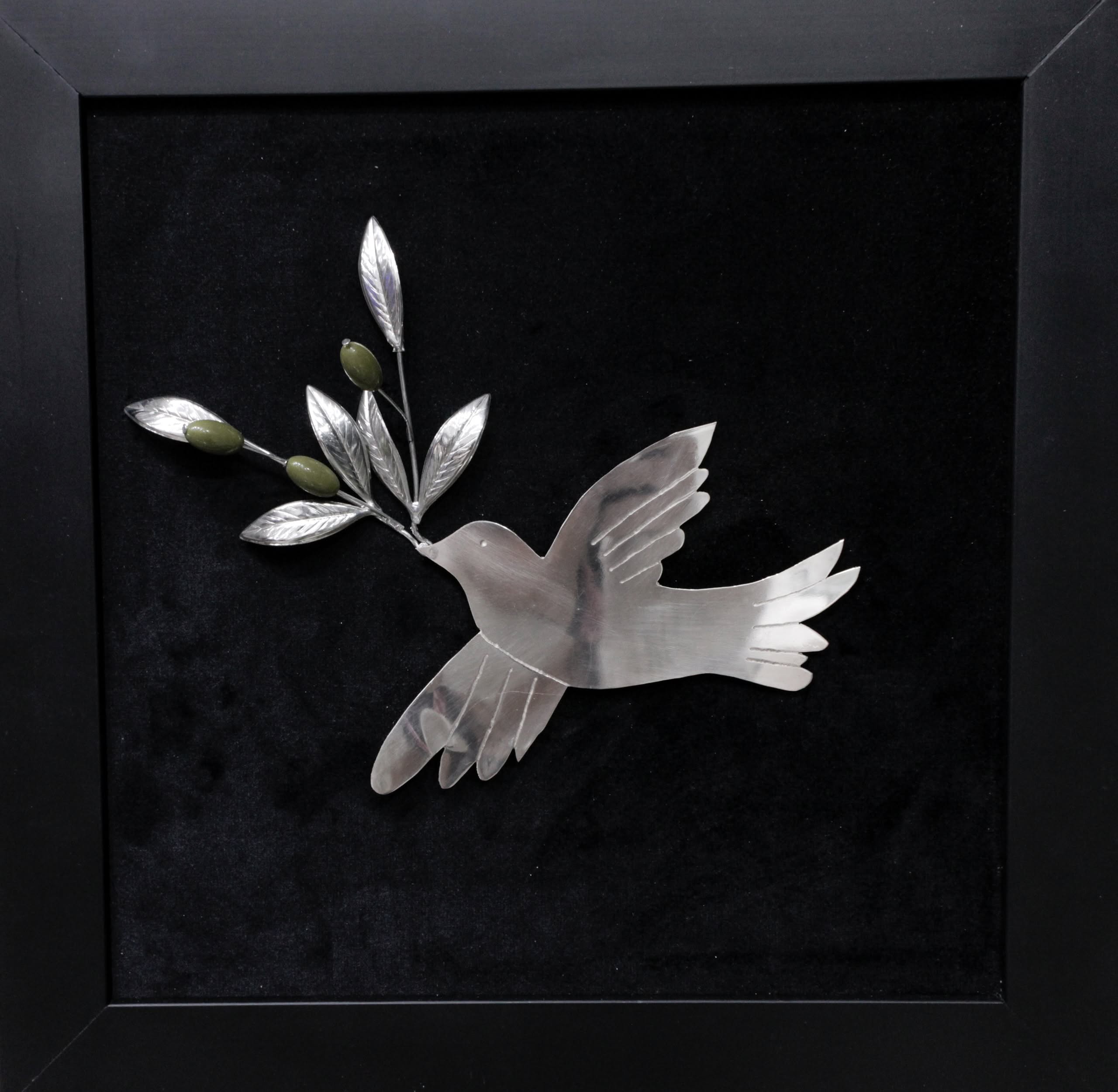 Bird and Olive branch